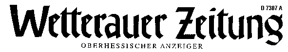 Wetterauer Zeitung